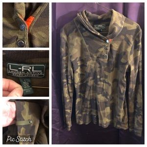 Lauren active Ralph Lauren camo shirt